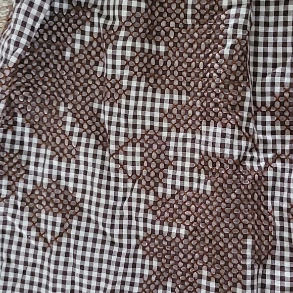 1950s Handmade Gingham Dress - Picture 9 of 16
